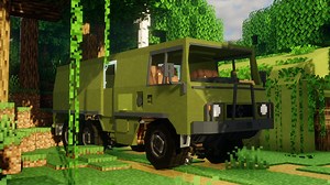 在Minecraft中修复被遗忘的军用卡车