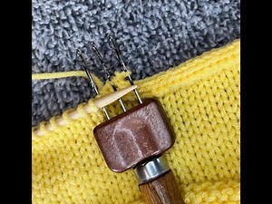 Icord bind off with the Cordy icord maker tool