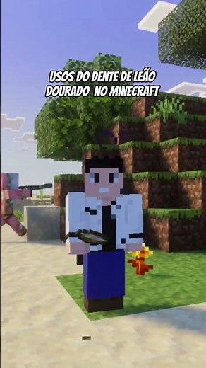 Uses of the golden dandelion in Minecraft