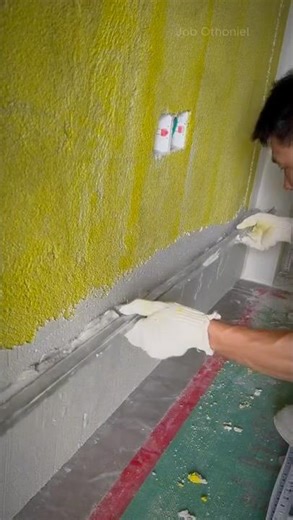 Simple Stucco Wall Technique Anyone Can Do at Home