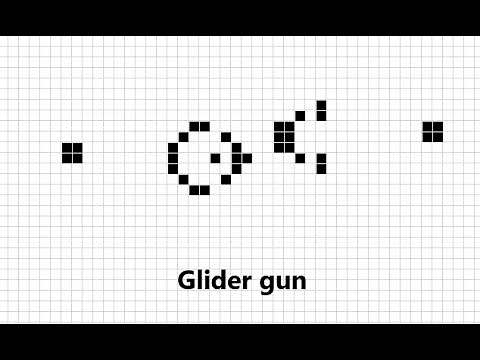 How to create a Glider Gun in Conway's Game of Life