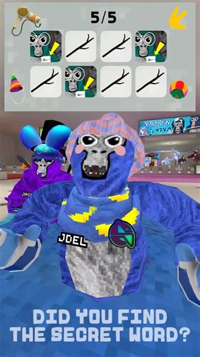 🍔Gorilla Tag, But Say The Word On Beat CHALLENGE!