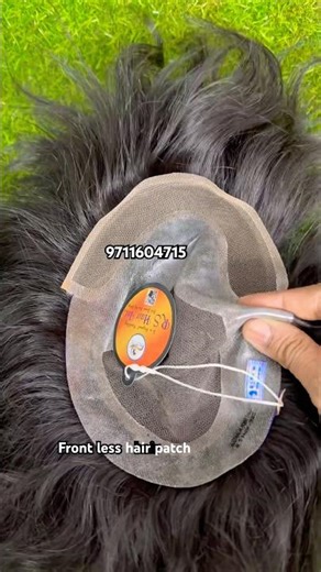 Front less hair patch #patch #wigs #factory ￼