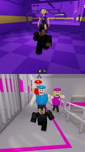 BUFF Police family & Lily Lovebrains Jumpscare � Roblox Horror Short