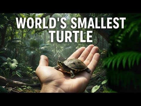​The Tiny Titan: Meet the World's Smallest Turtle, the Vallarta Mud Turtle