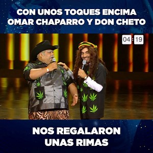 OMAR CHAPARRO y DON CHETO se ponen a VOLAR con unas RIMAS bien FUMADAS | Los Premios de la Radio . . . #premiosdelaradio #lomejordepremiosdelaradio #premiosdelaradio2018 | ESTRELLA TV
