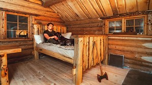 3.8M views · 99K reactions | I Lived ALONE In A Wilderness Log Cabin In Sweden#harvest #outdoors #bushcraft #build #camping #building #offgrid #fypシ #foryou | Alex Bushcraft | Facebook