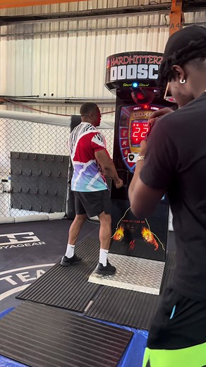 Hard Hitter Zuk: Highest Scores on Punching Machine