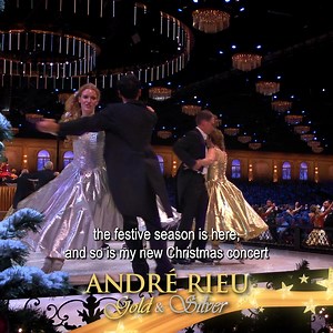 1.4K views · 326 reactions | Kick off the holiday season with the one-and-only André Rieu!  This weekend from December 7, André’s new Christmas concert Gold and Silver premieres in cinemas! ✨ It’s an unforgettable party with festive melodies and captivating performances—the perfect holiday treat for you and your loved ones. Make your plans today and book your tickets! | André Rieu | Facebook