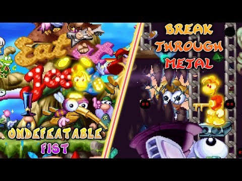 Rayman ReDesigner (1.4.4) - Level Updates & Secrets #2 (Undefeatable Fist, Break Through Metal)