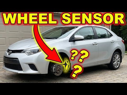 Where Is Wheel Speed Sensor On 2015 Toyota Corolla