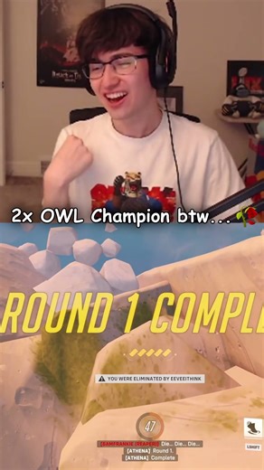 this guy is a 2x OWL Champion BTW... 🥀🕊️ #supertf #clips #shorts #overwatch2