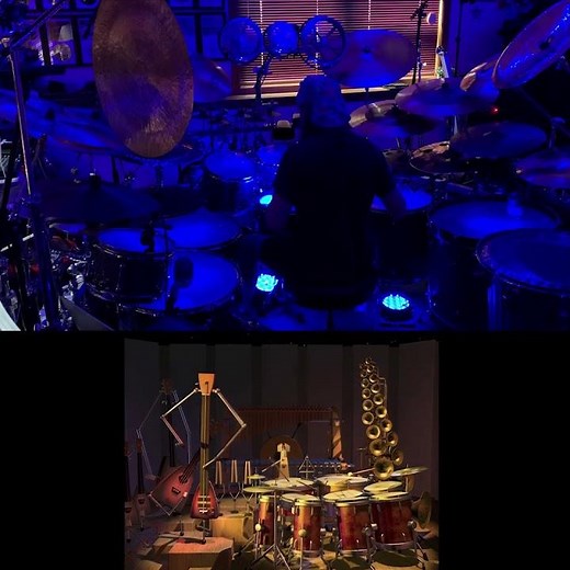 Covering Stick Figures by Animusic (clip 1) #drums #cover #music #animusic