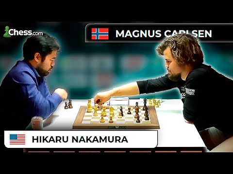 Magnus Carlsen vs Hikaru Nakamura | Live Chess Commentary