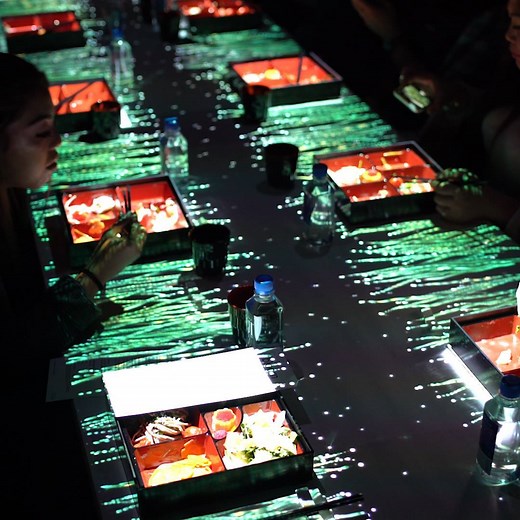 801K views · 4.1K reactions | Whip out your phones people, ARTECHOUSE presents BLOOM - an immersive food and art experience that engages all your senses. | Tastemade | Facebook