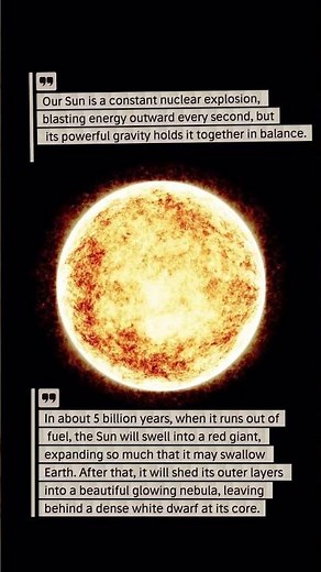 What is our sun? #space