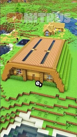 COMO CONSTRUIR UMA CABANA TRIANGULAR PARA INICIANTES NO MINECRAFT!