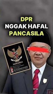 Does the House of Representatives Not Memorize Pancasila? #shorts