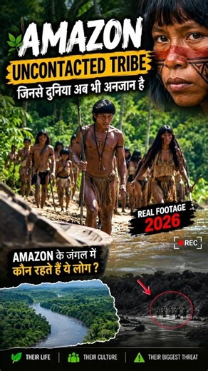 Amazon Jungle Mein Mile Uncontacted Tribe Ka Sach | @Doc Code