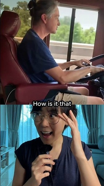 Why bus drivers get the best (bouncy) seat