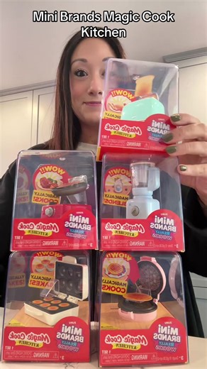 Mini Brands Magic Cook Kitchen Unboxing Experience