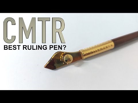 THE BEST RULING PEN FOR CALLIGRAPHY? | CMTR #5