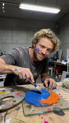 Teoría del color y contraste simultáneo en la pintura #arte #pintura #teoriadelcolor