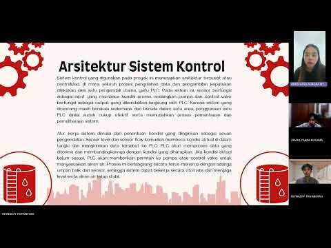 TUGAS PROJECT UAS KELOMPOK 4 MEMBUAT SISTEM KONTROL LEVEL DAN FLOW PADA TANGKI