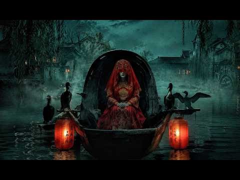 FULL MOVIE 4K Midnight River Horror! Ghost bride’s lantern reveals her groom isn’t human!