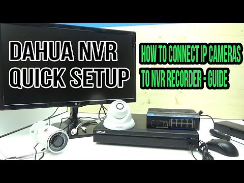 How To install IP Cameras System & Setup | Online NVR | DMSS Camera Setup in Mobile [ TechHub [