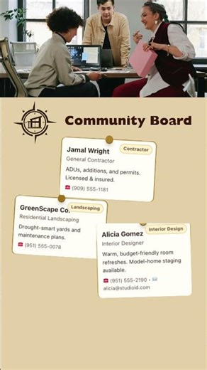 Community Board!