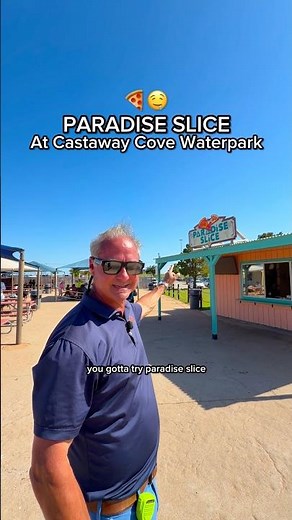 Paradise slice is a MUST TRY!!!! 🤩#castawaycovewf #wichitafalls #castawaycove #waterpark