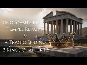2 Kings Chapter 12 | King Joash’s Reign, Temple Repairs & a Tragic Ending