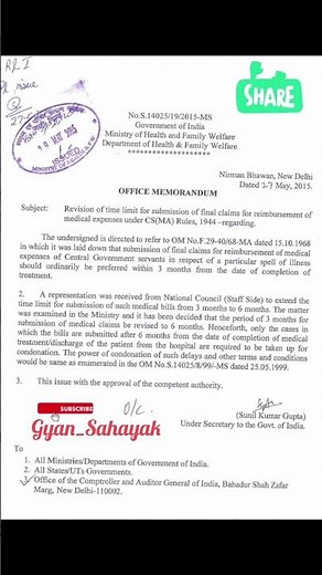 Mastering CS (MA) Rules 1944: Extended Time for Medical Expense Claims #reimbursement