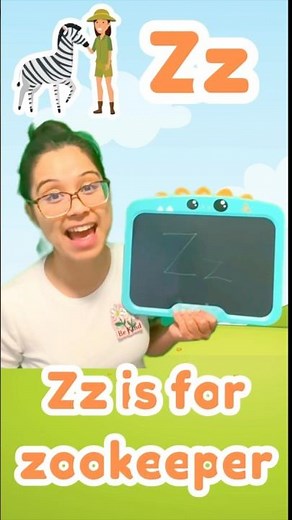 🐝 Letter Z Song & Sound! | Learn to Write Z + Words for Kids #summeronshorts