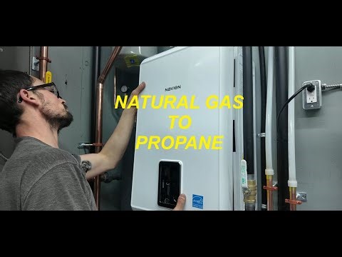 Converting Navien Combi Boiler from Natural Gas to Propane