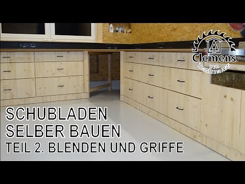 Building your own drawers (Part 2 / Fronts and handles) with Clemens the carpenter