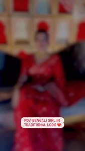 3.3K views · 625 reactions | POV: Bengali girl in traditional look ❤️ #bonggirl #BengaliBeauty #TraditionalVibes #SareeLove #BongQueen #EthnicMood #KolkataVibes #POVReel #IndianTradition #DesiCharm #EthnicElegance #kolkatadiary #desilook #POVReel #DesiMagic #payelmukherjee | Payel Mukherjee | Facebook