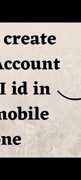 How to create an MI Account and MI id in your mobile phone