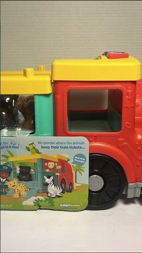 Fisher price little people big abc animal train
