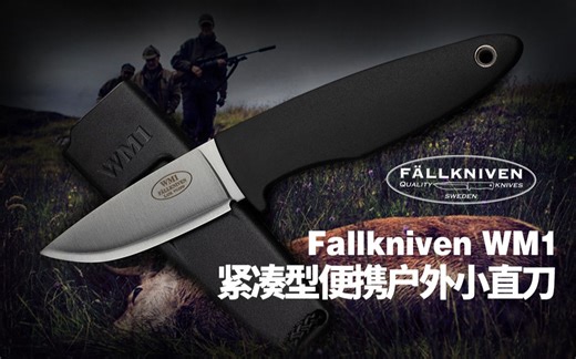 紧凑而强硬的户外小直！FALLKNIVEN 福克尼文 WM1 紧凑型便携户外小直刀/猎刀
