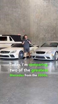 Ultimate AMG Black Series Comparison: SL65 vs CLK63