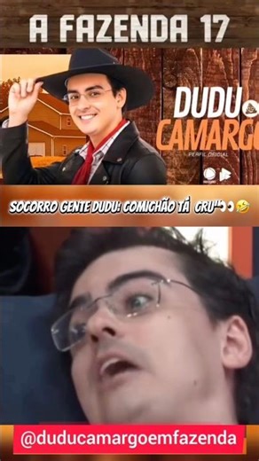 A FAZENDA 17 DUDU COLCHÃO TÁ CRU ‪@Igortunes‬