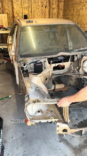 DIY car frame dolly using pallet jacks #automobile #bornagainbuilds #190e #lsswap