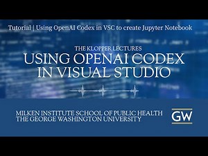 Data Analysis with OpenAI Codex in Visual Studio Code - Creating a Jupyter notebook