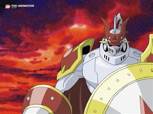 DIGIMON Official on Instagram: "🔥 BIOMERGE ACTIVATED. Guilmon ➜ Gallantmon. Knight Mode UNLOCKED. (via DIGIMON TAMERS ep. 35)"