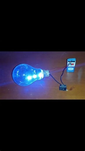 “9V Battery Light Hack 🔥💡| Super Bright DIY Trick!”⭐