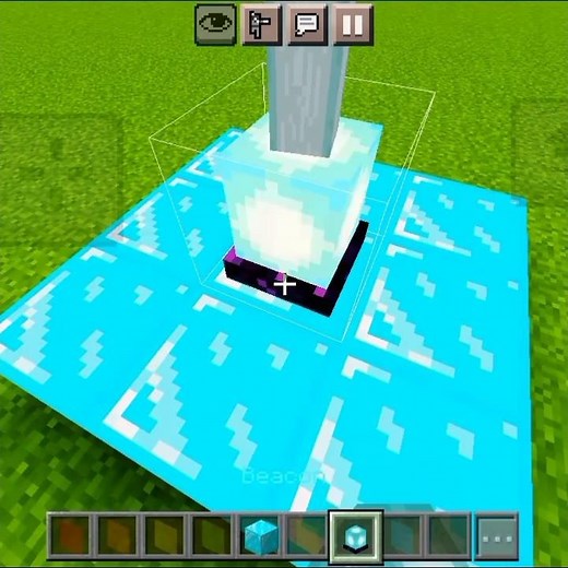 How to Build an Awesome Rainbow Beacon in Minecraft (Easy Tutorial)