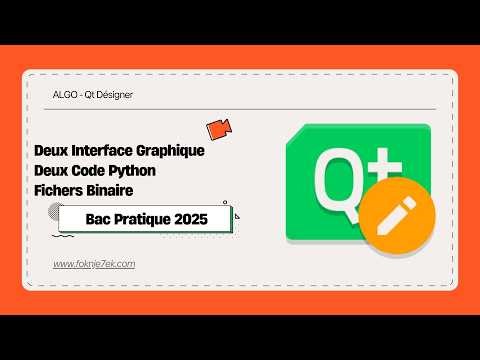 Bac informatique | Bac Pratique 2025 | Algorithme et Programmation
