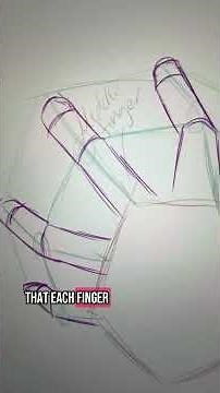 How to draw a hand squeezing a pillow #howtodraw